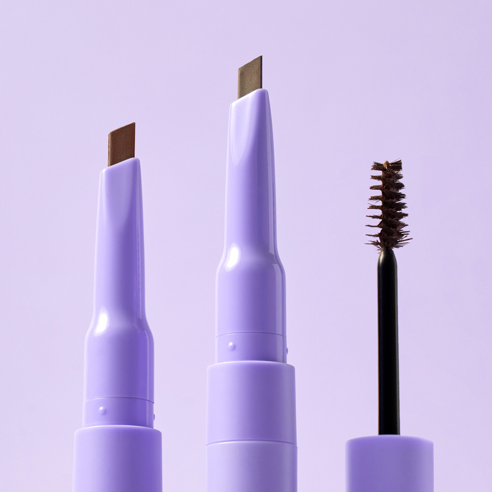 라라츄 스퀘어 듀얼 브로우 펜슬 0.2g 카라 2.5g : 더드림HNB