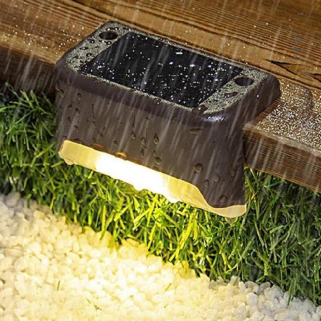 태양광 벽등 태양열 조명 정원등 계단등 엣지