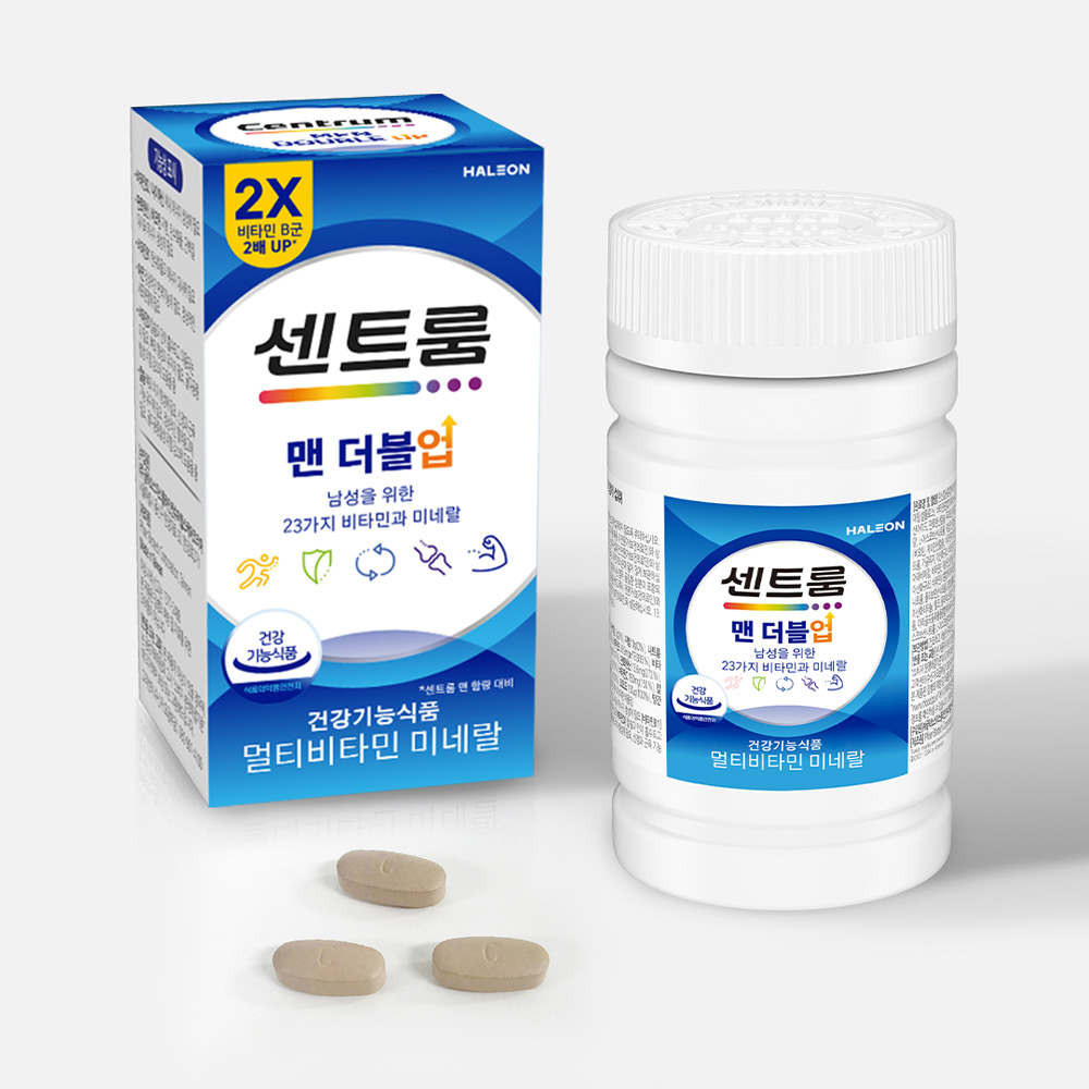 센트룸 맨 더블업 60정, 3개