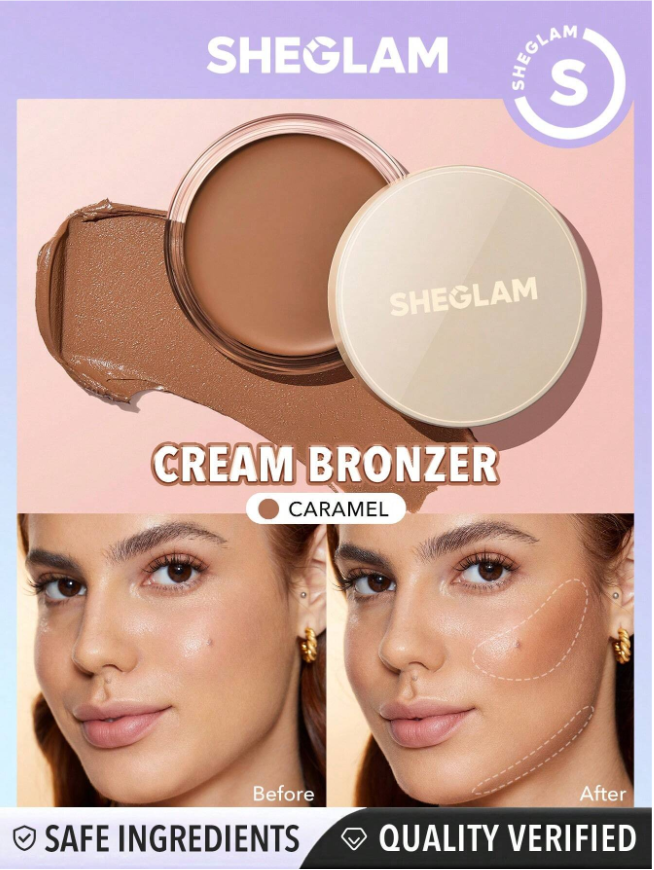 쉬글램 크림 브론저 태닝피부 메이크업 sheglam cream bronzer - 상세 이미지 5