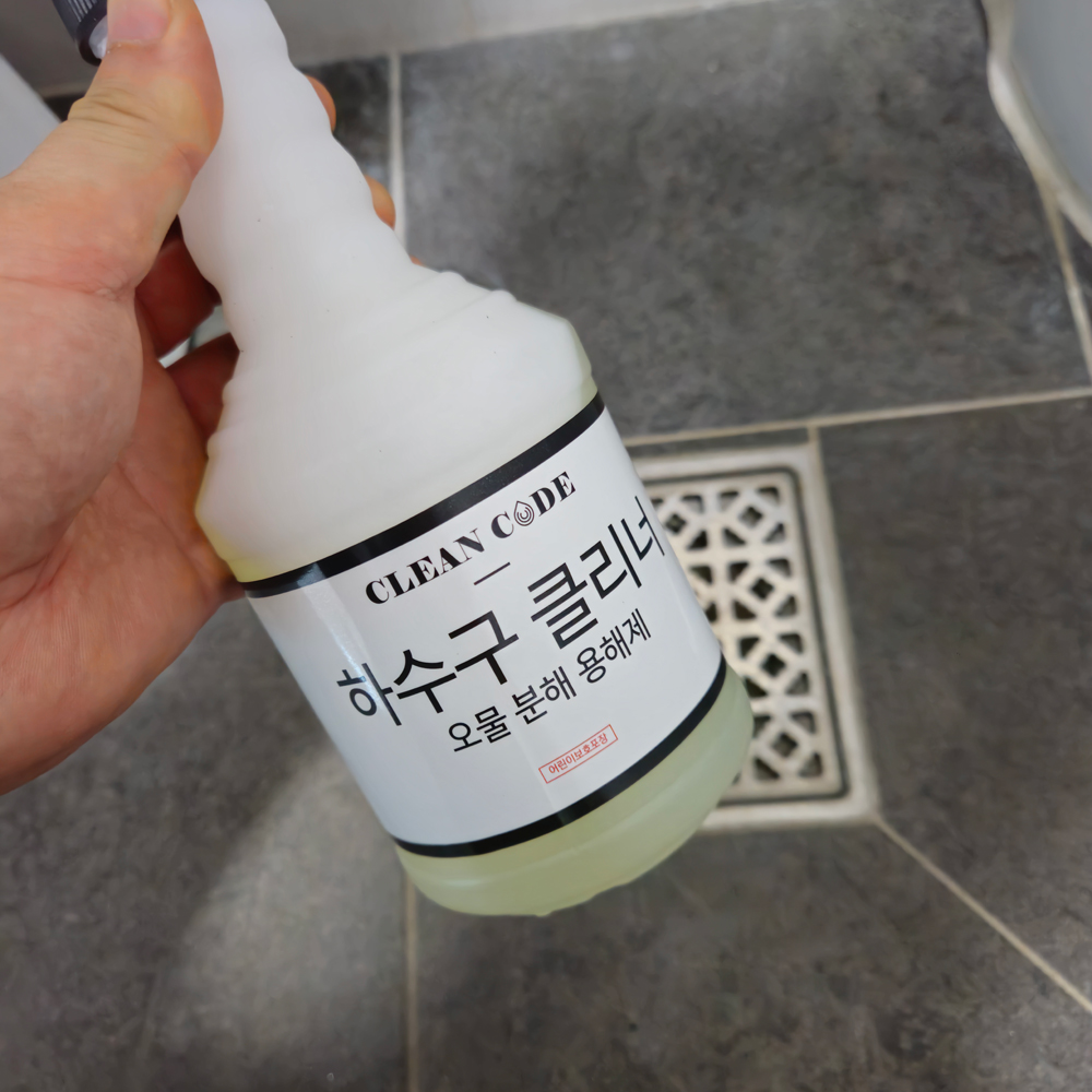 초강력 유분용해제 배수구클리너 하수구클리너 오물용해제 오물분해제 - 상세 이미지 5