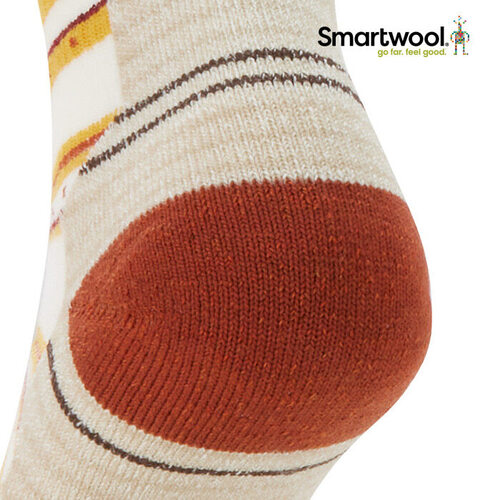 [스마트울] W Hike Light Cushion Stitch Stripe Mid Crew Socks 스마트울 여성 - 상세 이미지 2