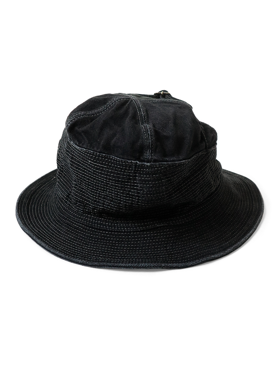 캐피탈 KAPITAL 블랙 × 블랙 데님 모자 K2309XH523EK-1665XH - 상품 이미지