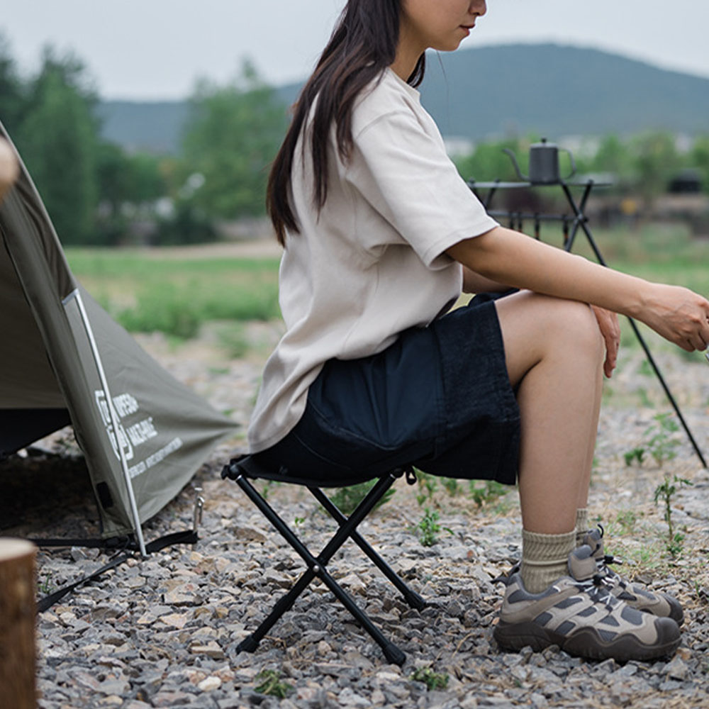 캠핑 스툴 의자 멀티 스탠드 쿨러 받침대 간이 미니 경량 택티컬 - 상세 이미지 4