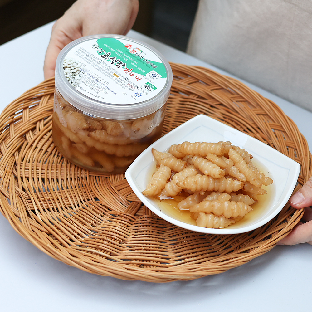 국산 초석잠 장아찌 골뱅이형 아삭아삭 순창 장담아 500g, 1개 이미지 7