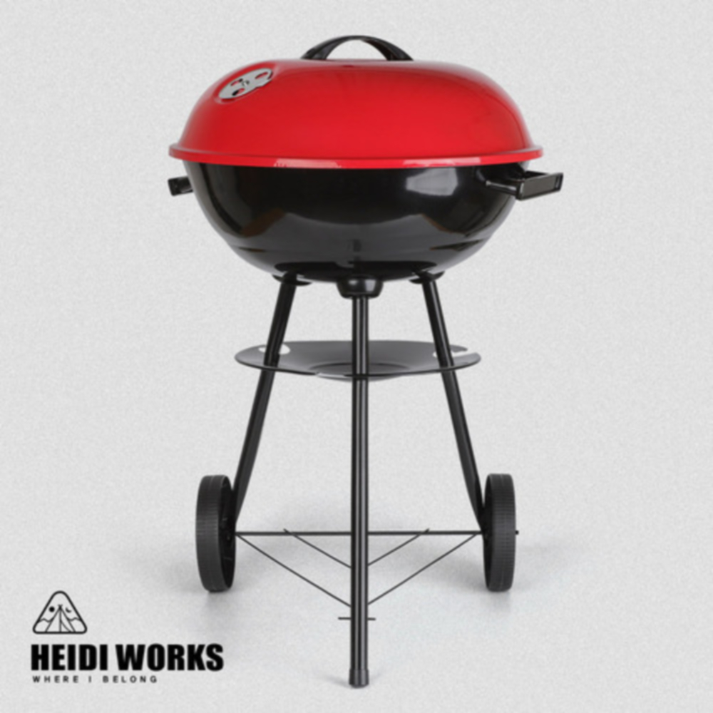 이동식 훈제 직화 화로대 숯불 대형 원형 화롯대 삼겹살 바베큐 그릴 석쇠 야외 캠핑