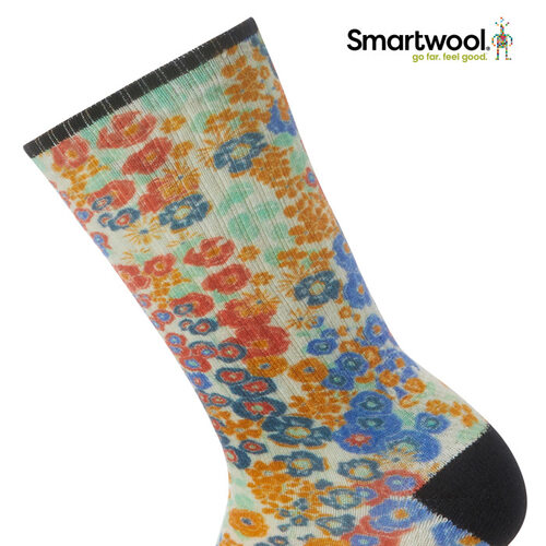 [스마트울] Athletic Meadow Print Crew Socks 스마트울 - 상세 이미지 4