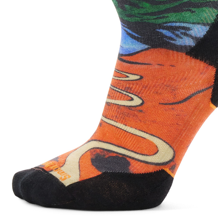 [스마트울] Trail Run Targeted Cushion Singletrack Print Crew Socks 스마트울 - 상세 이미지 5