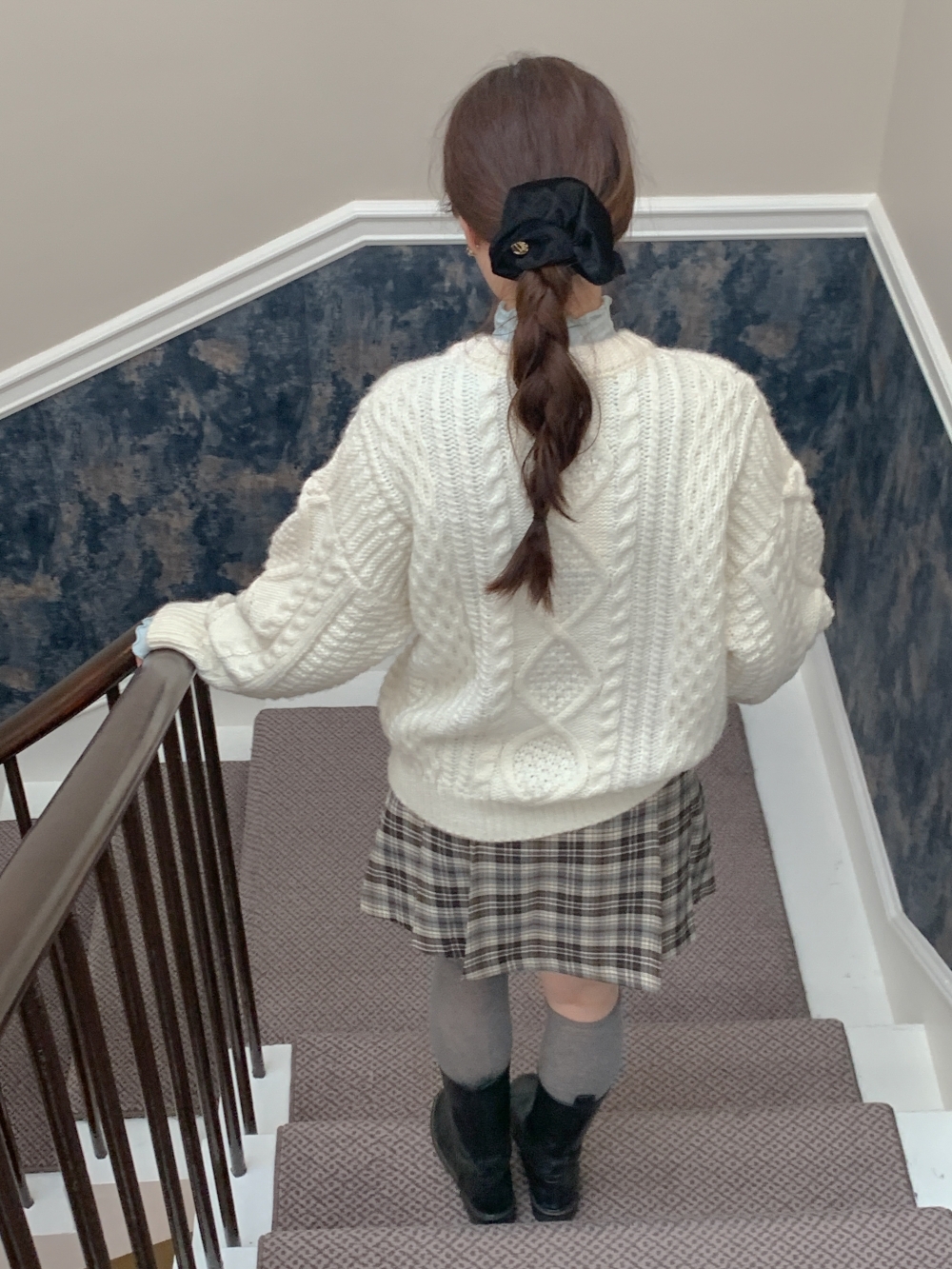 💕URBANE MADE💕 벨벳 곱창밴드 헤어 스크런치 머리끈 헤어슈슈 (당일출고 4c) 상세 이미지 308