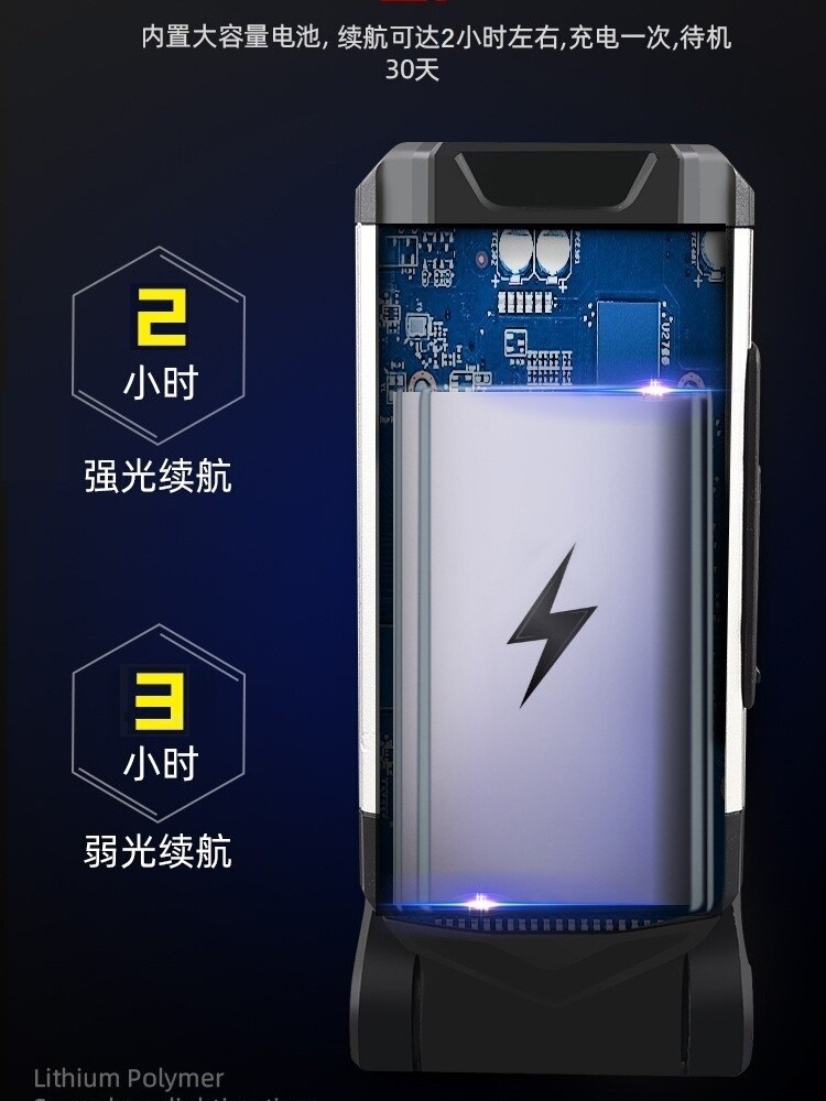충전식 LED 비상 랜턴 조명 작업등 자동 수리 내구성 자석 - 상세 이미지 5
