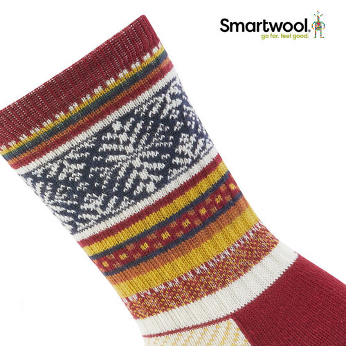 [스마트울] Evy Light Cushion Fair Isle Sweater Crew Socks스마트울 - 상세 이미지 2