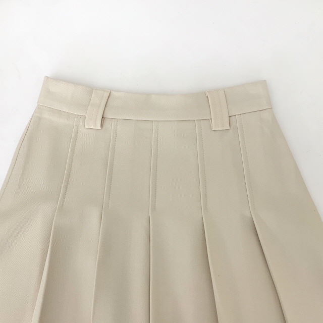 💖50%할인💖[2단기장/뒷밴딩!] 메이레빈 플리츠 핀턱 밴딩 봄 플레어 치마 A라인 롱 스커트(하객룩/새학기/깔끔/정장) 상세 이미지 61