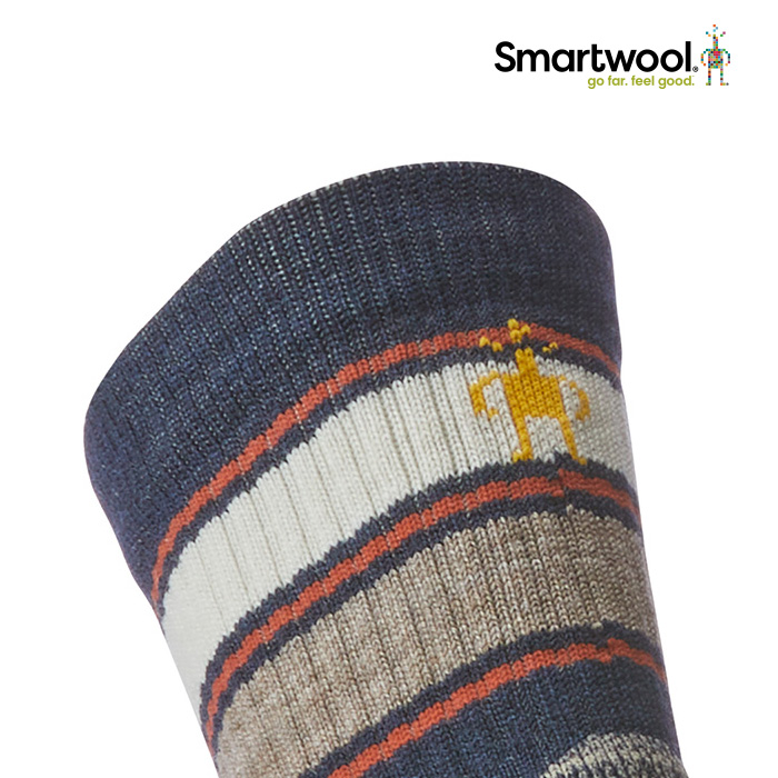 [스마트울] Hike Light Cushion Striped Mid Crew Socks 스마트울 - 상세 이미지 4