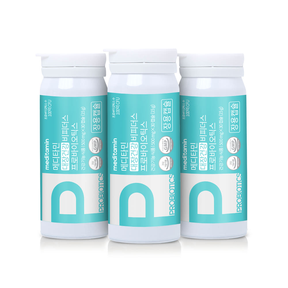 메디타민 대장건강 비피더스 프로바이오틱스 유산균 100억