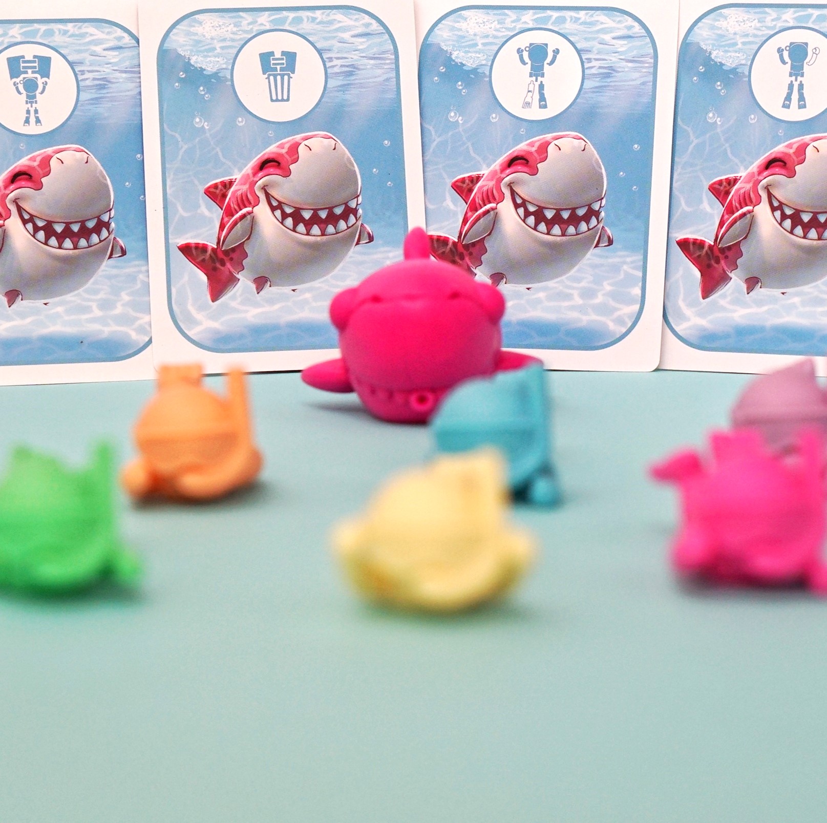 겟빗 보드게임 확장 파티 심리전 피규어 추격전 눈치게임