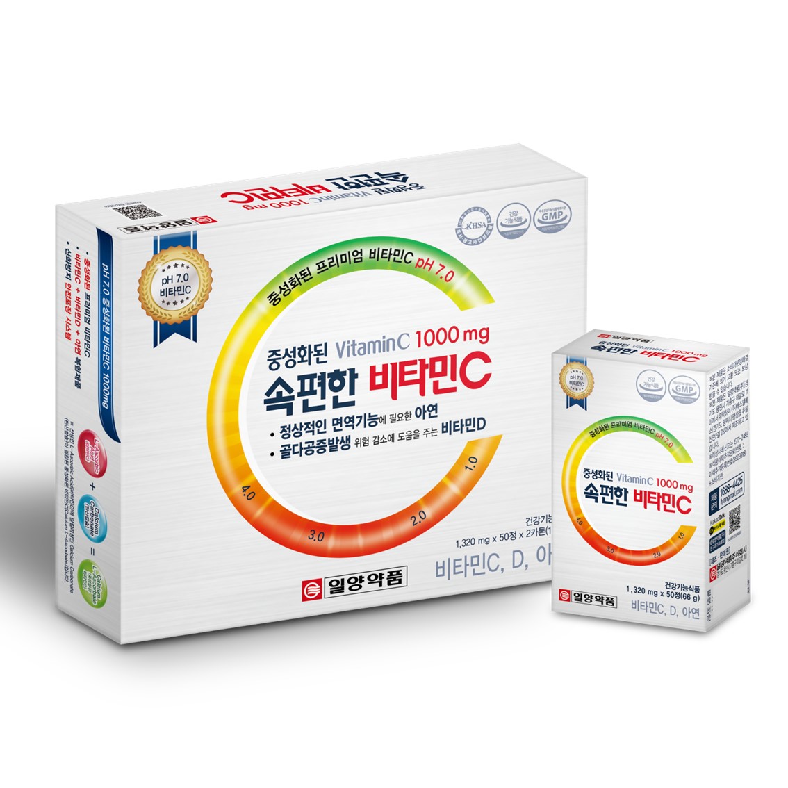 일양약품 속편한비타민C (100일분) - C 1000mg+D+아연