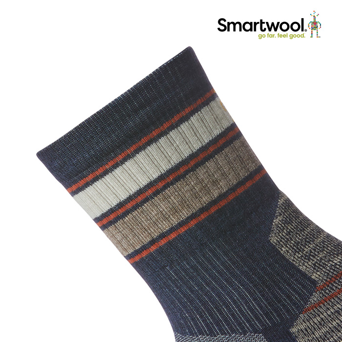 [스마트울] Hike Light Cushion Striped Mid Crew Socks 스마트울 - 상세 이미지 2