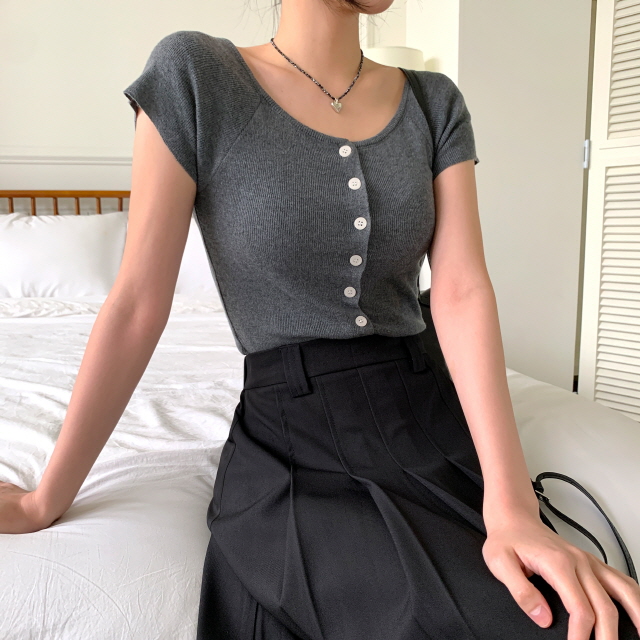 💖50%할인💖[2단기장/뒷밴딩!] 메이레빈 플리츠 핀턱 밴딩 봄 플레어 치마 A라인 롱 스커트(하객룩/새학기/깔끔/정장) 상세 이미지 52