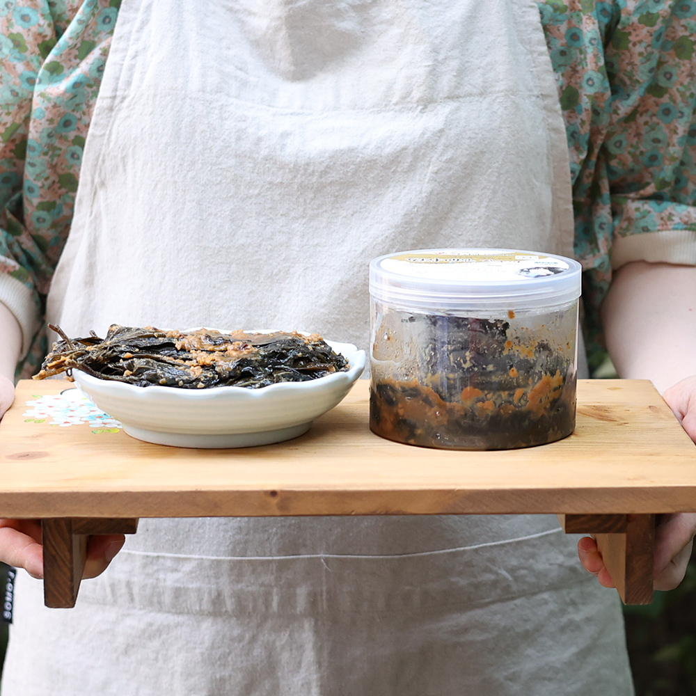 된장 깻잎장아찌 삭힌 국산깻잎 순창 장담아 전통식품 300g, 1개 이미지 6