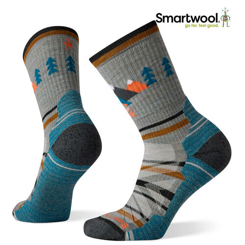 [스마트울] W Hike Light Cushion Under the Stars Crew Socks 스마트울 여성 - 상세 이미지 2