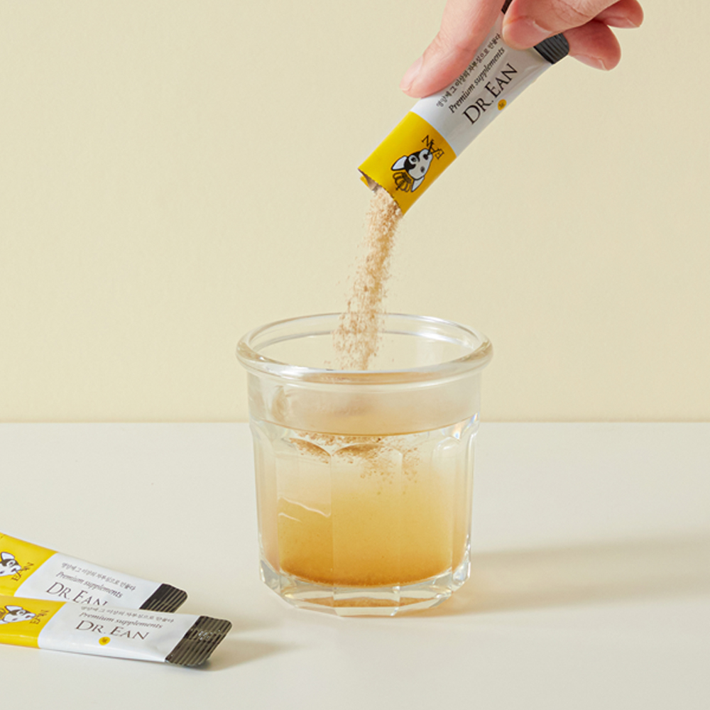 강아지 종합영양제 닥터이안, 슬개골 기관지 기침 눈물 피부 관절 간 노견 영양제, 1박스