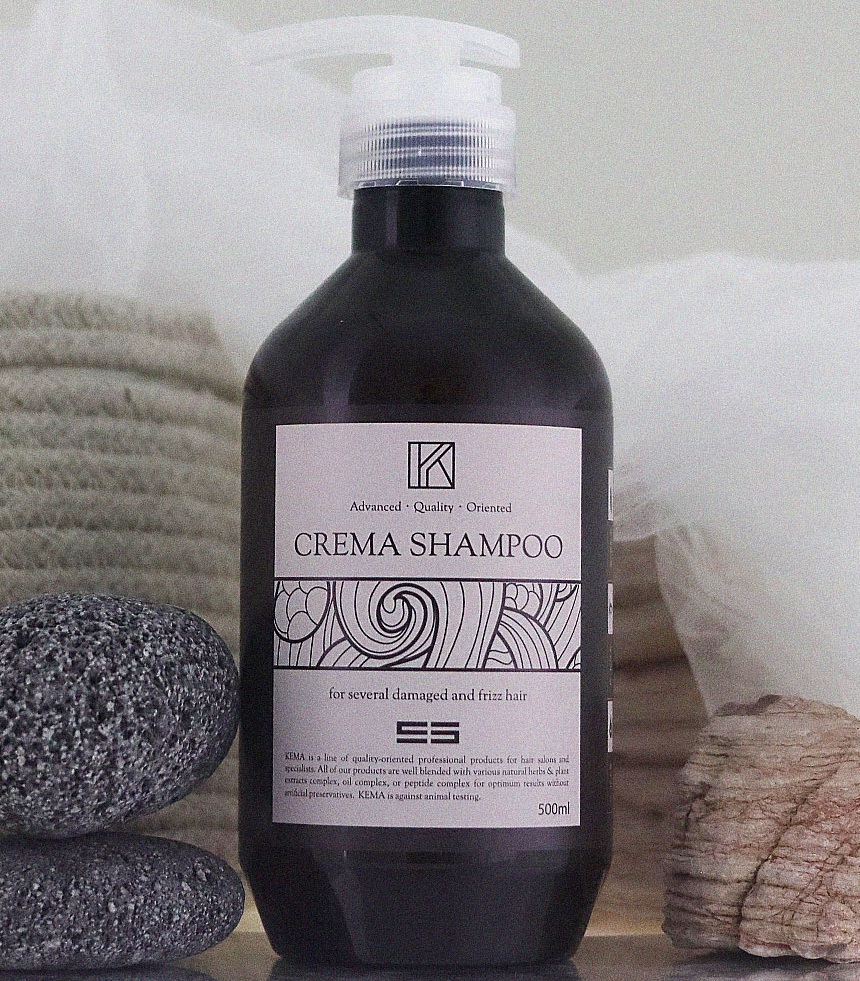케마 크레마 손상모 전용 샴푸 500ml