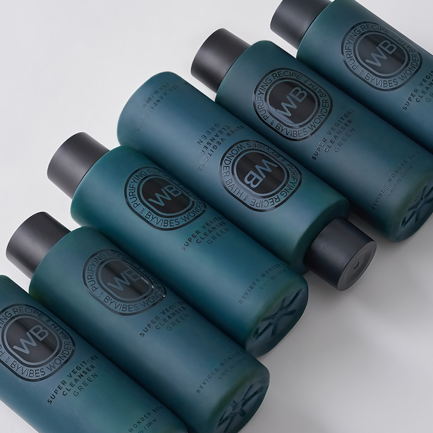 [마스크팩5매증정] 조성아 원더바스 팩클렌저 슈퍼베지톡스 클렌저 그린 200ml 트위스트캡 - 상세 이미지 3