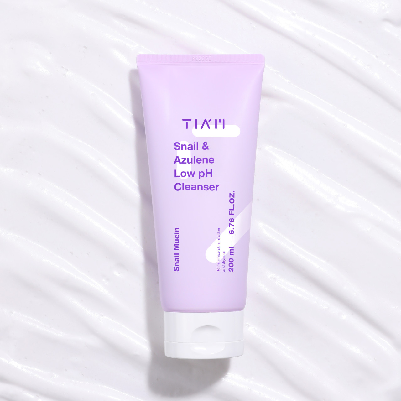 티암 스네일 & 아줄렌 약산성 클렌저 200ml / 저자극 민감피부 예민피부 진정 젤 클렌징 - 상품 이미지