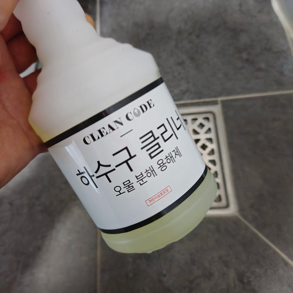 초강력 유분용해제 배수구클리너 하수구클리너 오물용해제 오물분해제 - 상세 이미지 3