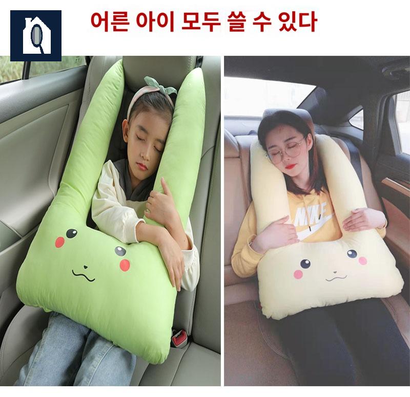 바디필로우 차량용 머리 수면 받침 베개 쿠션 - 상세 이미지 3