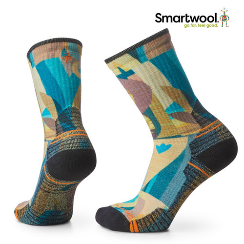 [스마트울] W Hike Light Cushion Worst Crew Print Crew Socks 스마트울 여성 - 상세 이미지 5