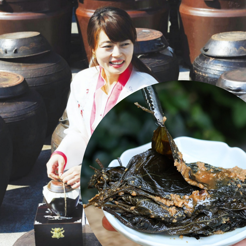 된장 깻잎장아찌 삭힌 국산깻잎 1kg 순창 장담아 전통식품 - 메인 이미지