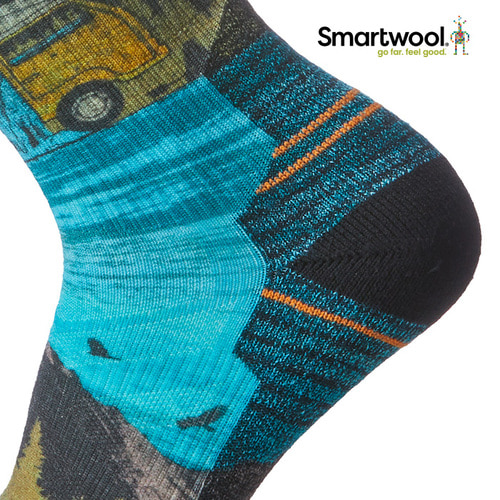 [스마트울] Hike Light Cushion Great Excursion Print Crew Socks 스마트울 - 상세 이미지 4