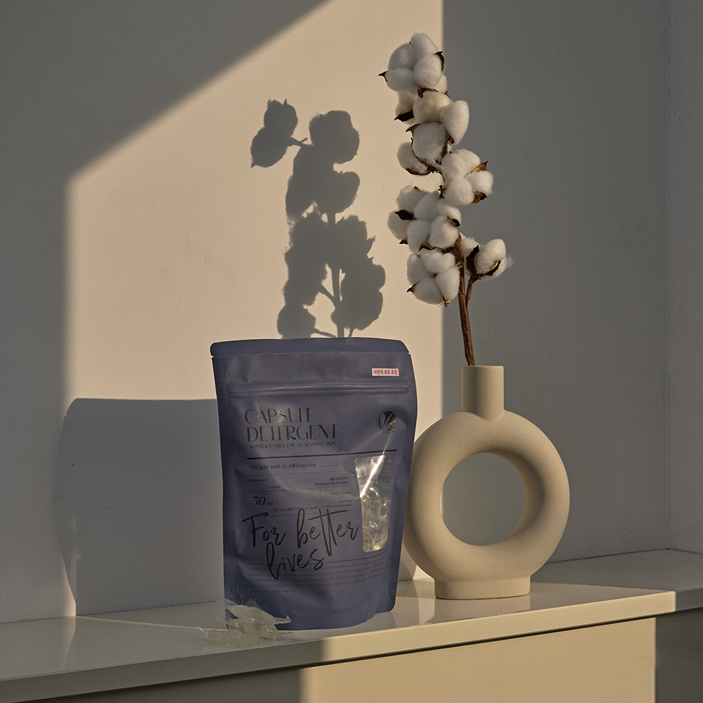 블루워시 캡슐 세탁세제[시그니처 코튼향] 1개 30개입