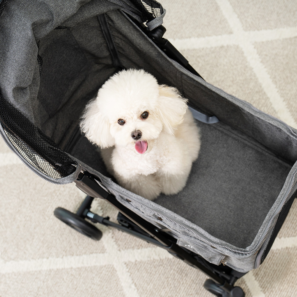 투게더펫 에어 강아지 유모차 기내반입 가능 접이식 중소형견 휴대용 일체형