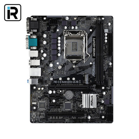 애즈락 [중고]H410M-HDVP2 인텔 H410 메인보드 10세대 1200소켓 애즈락 백패널 X