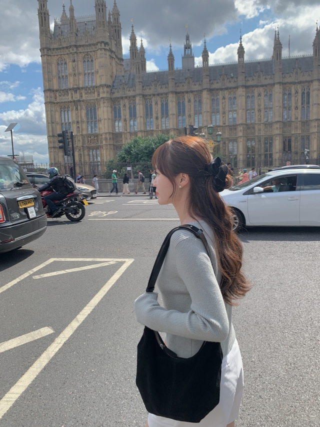 💕URBANE MADE💕 벨벳 곱창밴드 헤어 스크런치 머리끈 헤어슈슈 (당일출고 4c) 상세 이미지 335