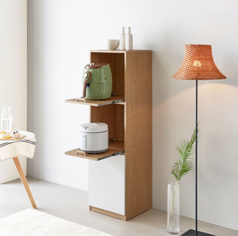 동서가구 모스코 멀티 미니 렌지대 400 주방 수납장