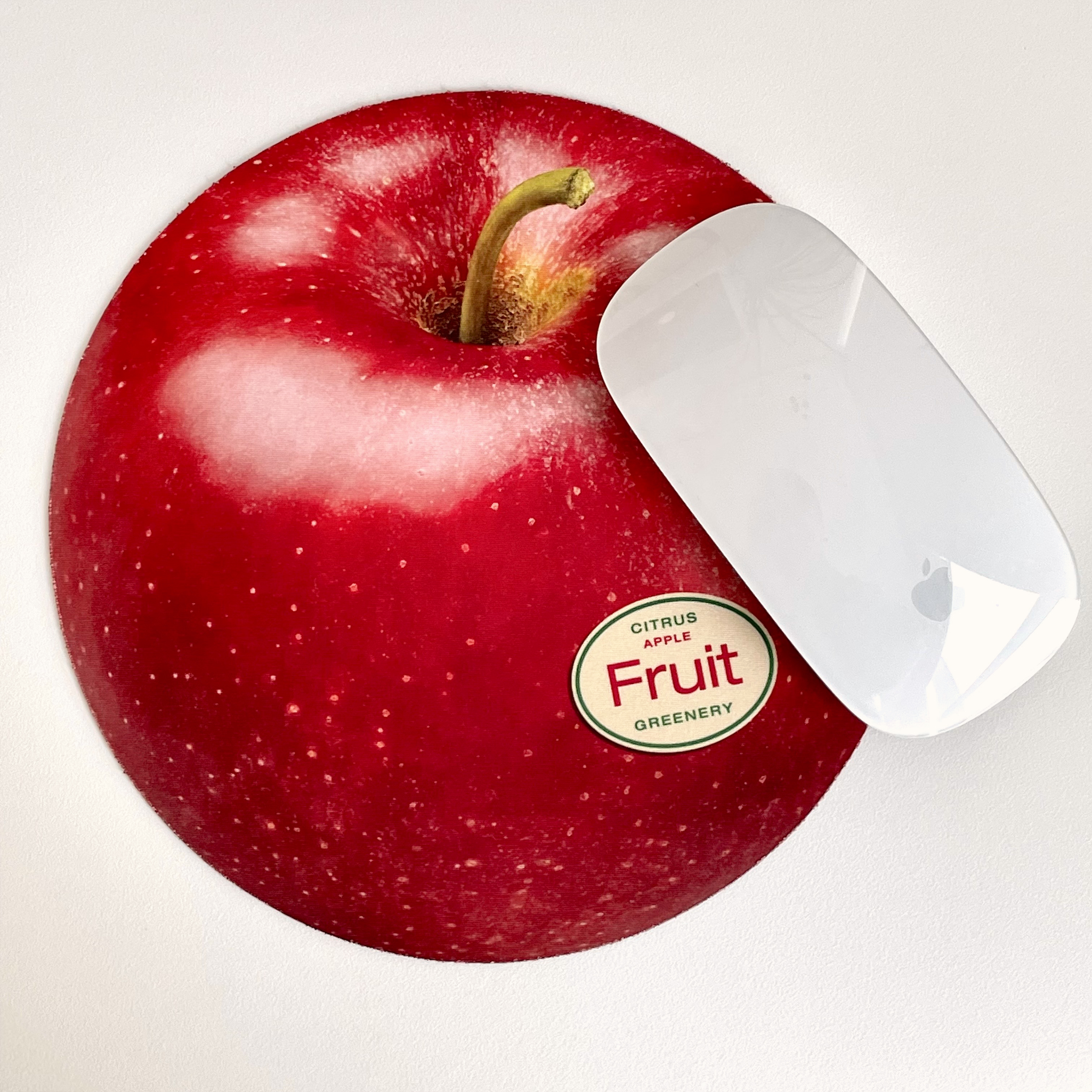 레드 사과 마우스패드 데스크테리어 책상매트 감성 오브제 홈오피스 RED APPLE 이미지 7