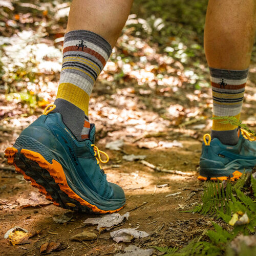 [스마트울] W Hike Light Cushion Tube Stripe Crew Socks 스마트울 여성 - 상세 이미지 5
