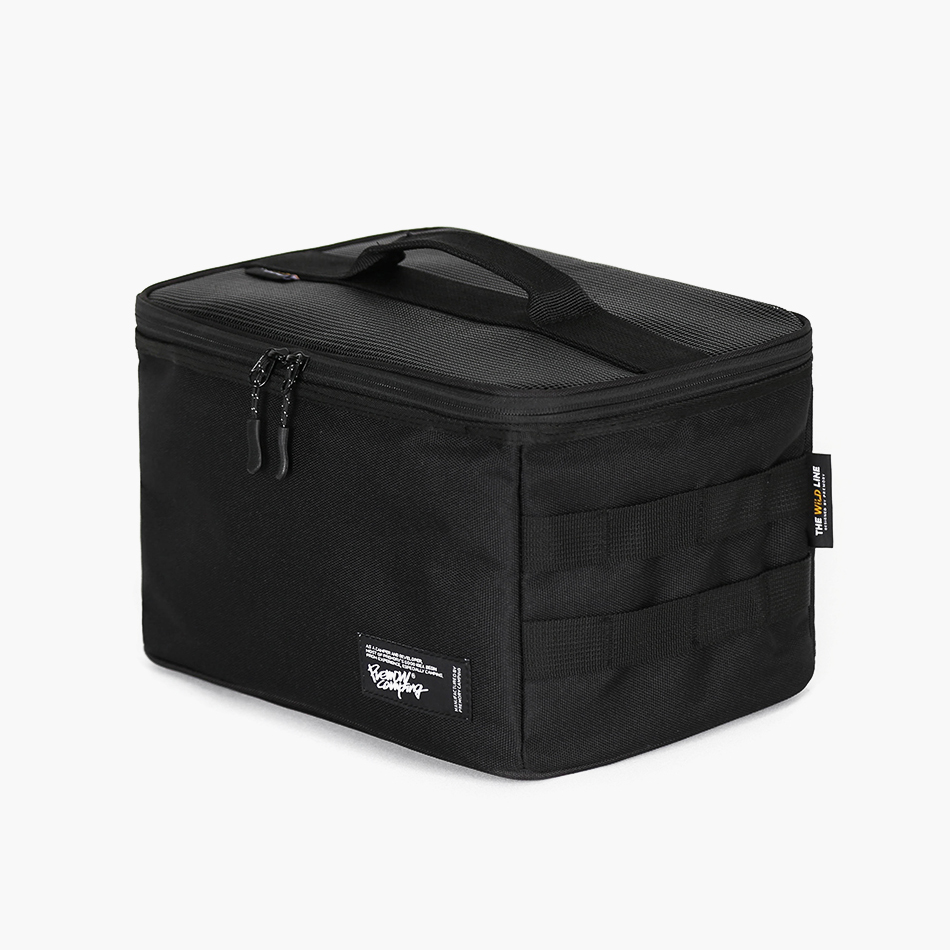 프리모리 코듀라 멀티 스토리지백 L 블랙 캠핑 다용도 수납 파우치 - 상품 이미지