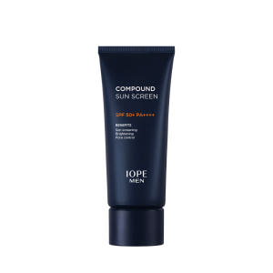 아이오페 맨 컴파운드 선 스크린 SPF 50+ PA++++ 집 좁아도 부담 없이 데일리 자외선 차단 해결