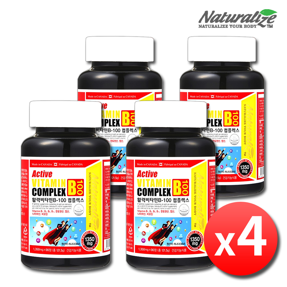 고함량 활력 비타민B 컴플렉스 고농축 B3 B5 B9 12개월 제품 이미지