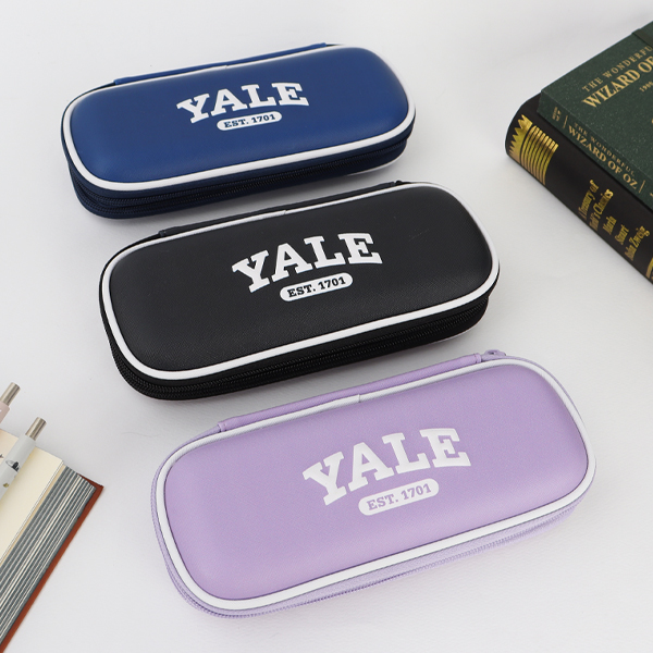 YALE EVA 2단 파우치 초등학생 주니어 중학생 고등학생 펜케이스 봉제필통 예일 - 상품 이미지