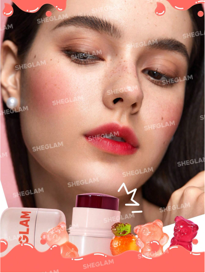 젤리 블러셔 립앤치크 쉬글램 sheglam jelly-licious lip&blush - 상세 이미지 3