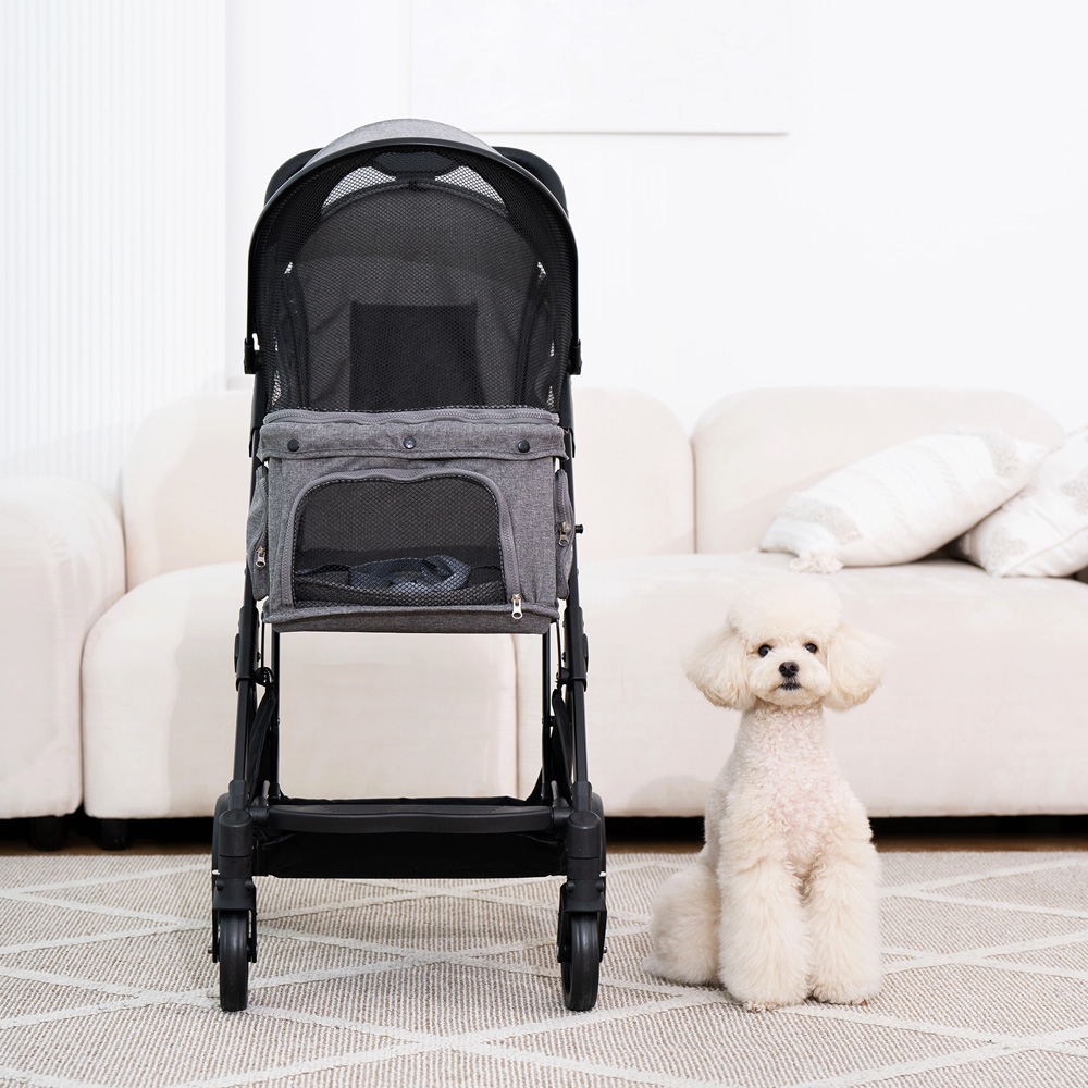투게더펫 에어 강아지 유모차 기내반입 가능 접이식 중소형견 휴대용 일체형