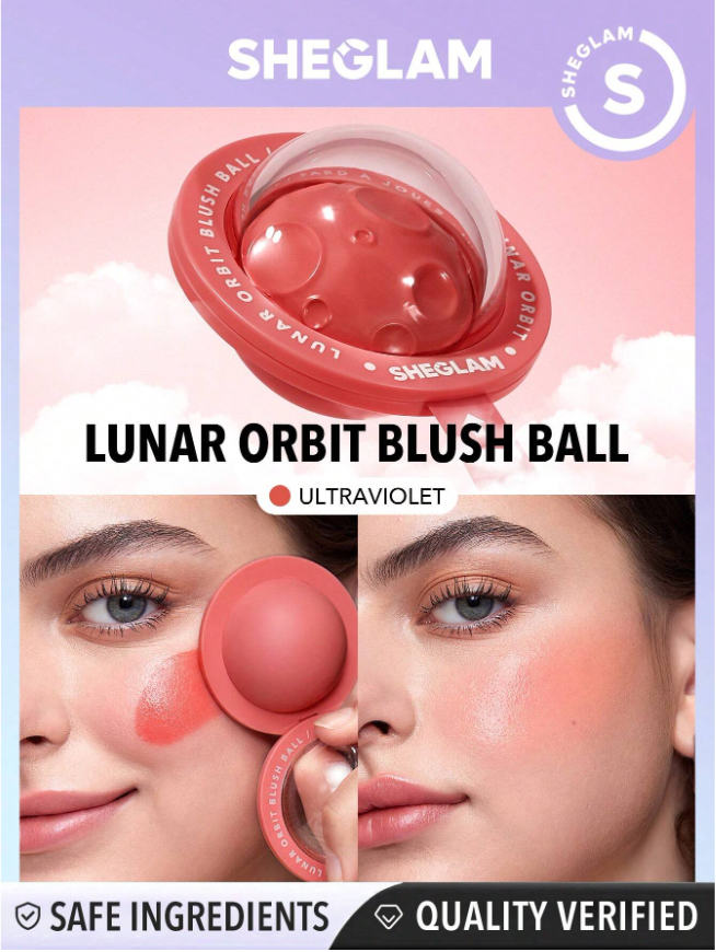 쉬글램 크림 블러셔 ufo 크림치크 sheglam lunar orbit blush 이미지 8