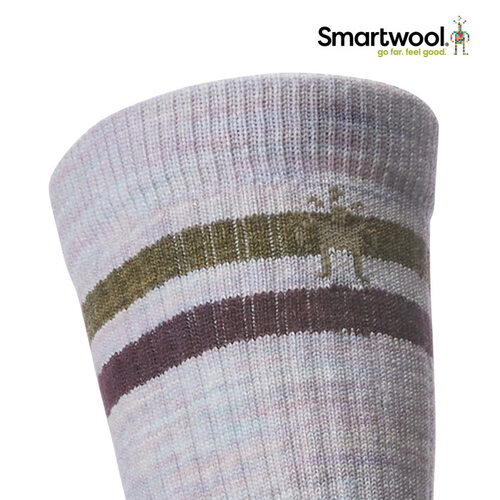 [스마트울] W Hike Light Cushion Tube Stripe Crew Socks 스마트울 여성 - 상세 이미지 4
