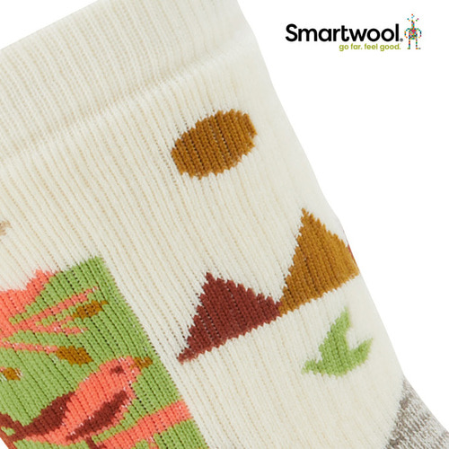 [스마트울] W Hike Full Cushion Alpine Perch Crew Socks 스마트울 여성 - 상세 이미지 3