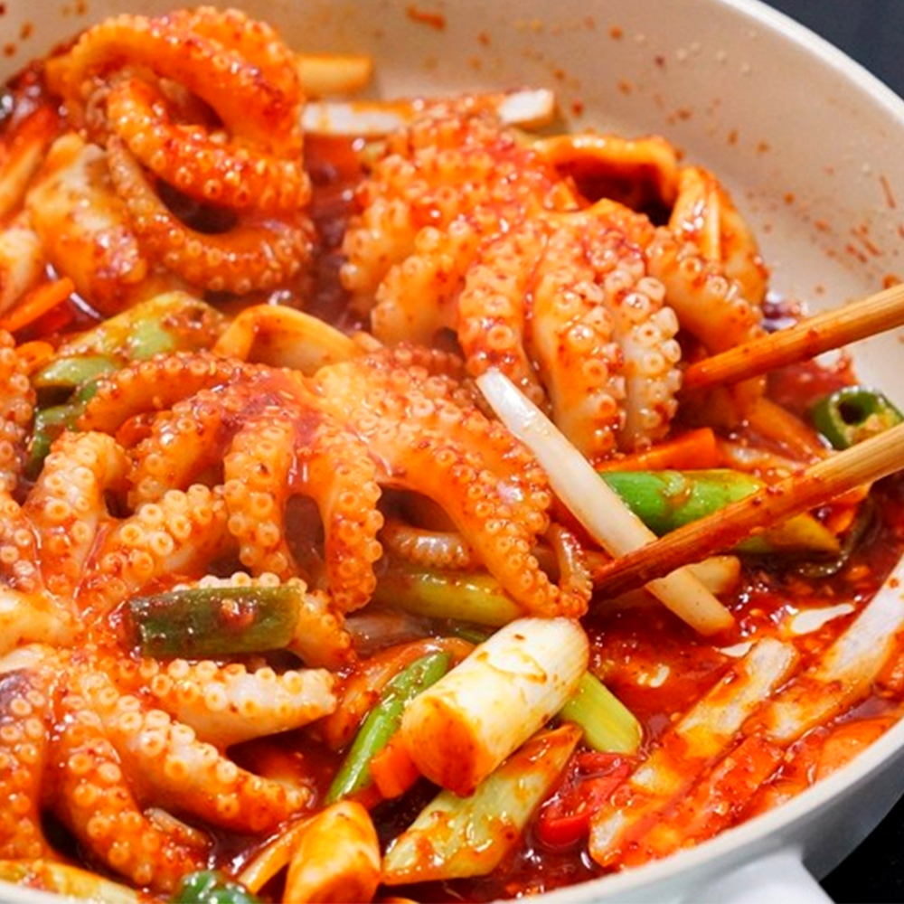 [대폭인하] 매콤,로제,마라 쭈꾸미볶음 430g 2인 / 탱글쫄깃한 3종